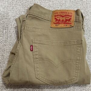 Levi's Slim Khaki/Tan 511 Jeans #A1111